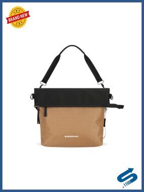 Anti-Theft Recycled Nylon Crossbody Tote RFID Water Resistant Travel Bag